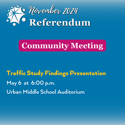 Traffic Study Findings Presented to Community on May 6