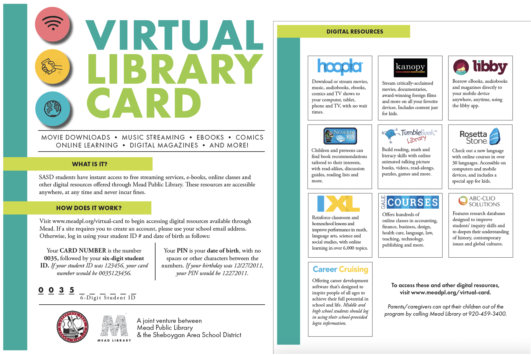 2022 Virtual Library Card