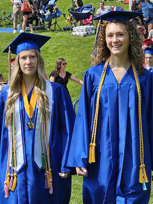 student graduating