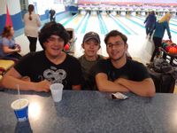 Sheboygan Area School District George D. Warriner Middle School. Photo of George D. Warriner students at a bowling alley.
