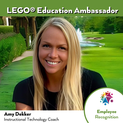 Instructional Tech Coach Selected as LEGO® Education Ambassador