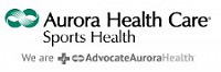 Sheboygan Area School District North High School. Photo of Aurora Sports Health logo the training choice of Sheboygan North Raiders.