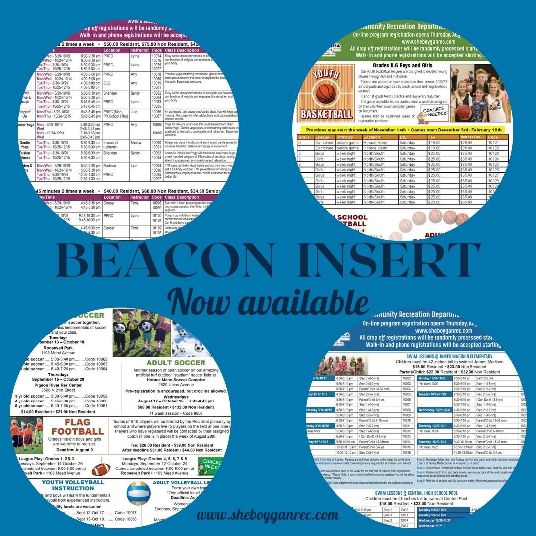 Beacon insert website