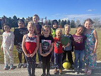 Students at recess at Cleveland Elementary School