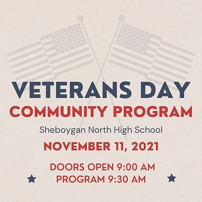 Community Veterans Day Program at North High School
