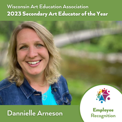 Dannielle Arneson   2023 Secondary Art Educator of the Year  (400 × 400 px)