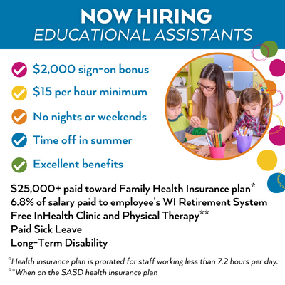 Educational Assistant website graphic (400 × 400 px)