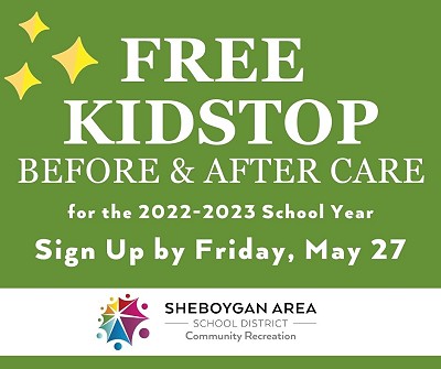 Free KidStop Before and After School Care for the 2022-2023 School Year