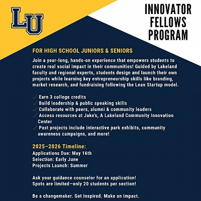 Innovator Fellowship Application Open!