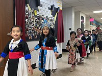 Celebrating Hmong New Year at Jackson Elementary School