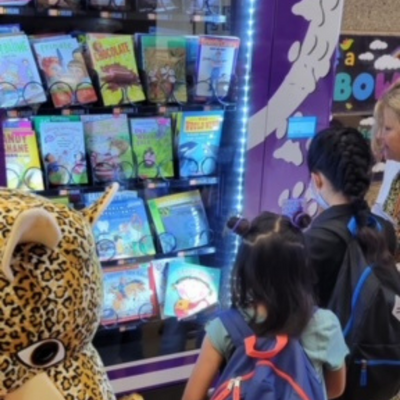 Jefferson Elementary Offers New Book Vending Machine