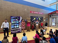 Book Vending Machine at Jefferson Elementary School