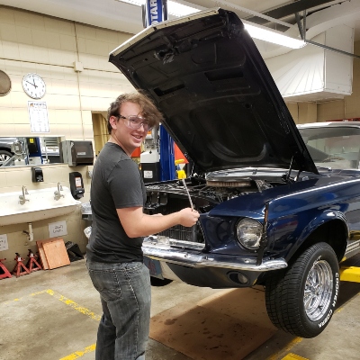 North High School Student Takes Red Raider Manufacturing for a Spin