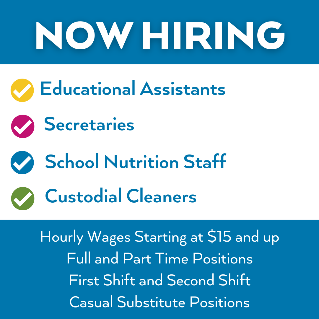 Now Hiring Support Staff web graphic (3)
