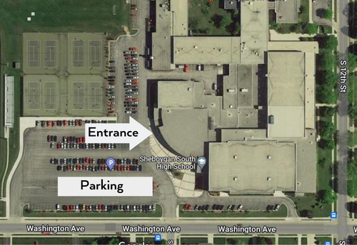 South High parking lot