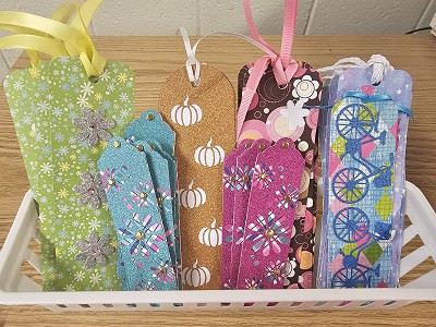 Image of bookmarks made