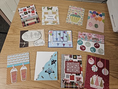 Image of cards made