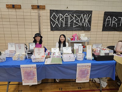 Image of scrap book club at EXPO