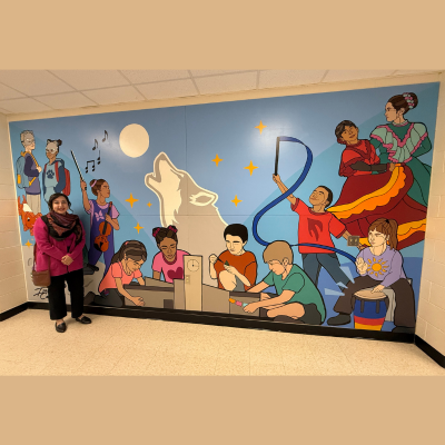 Sheridan Unveils Mural Created By Former Student