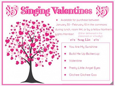 Order a Singing Valentine Now!