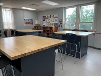 Flexible classroom space at Warriner