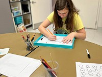 George D. Warriner Middle School student on a field trip.